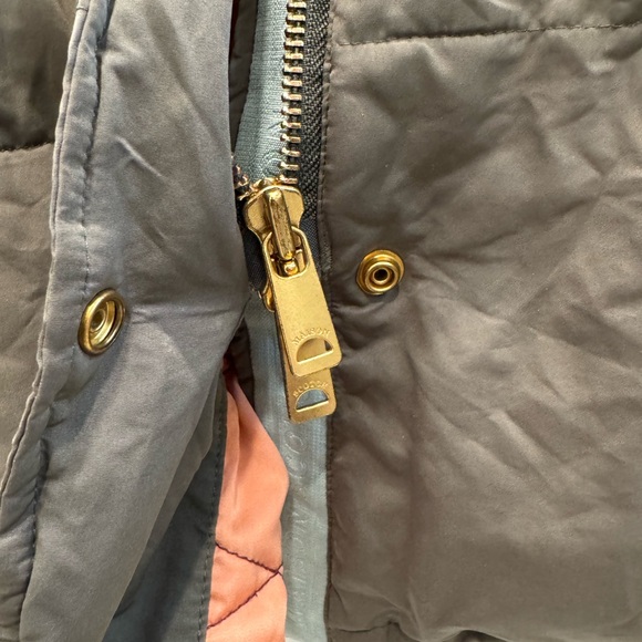 Scotch & Soda Arza Quilted Two-Tone Jacket in Olive and Khaki - Picture 5 of 9